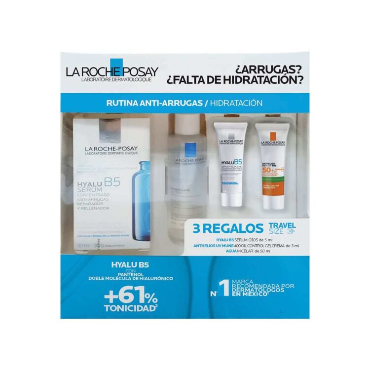 Pack Hyalu B5 + Mini Pure Vit C12 + Mini Hb5 Serum Ojos 5Ml + Anthelios Flu Oc 3Ml