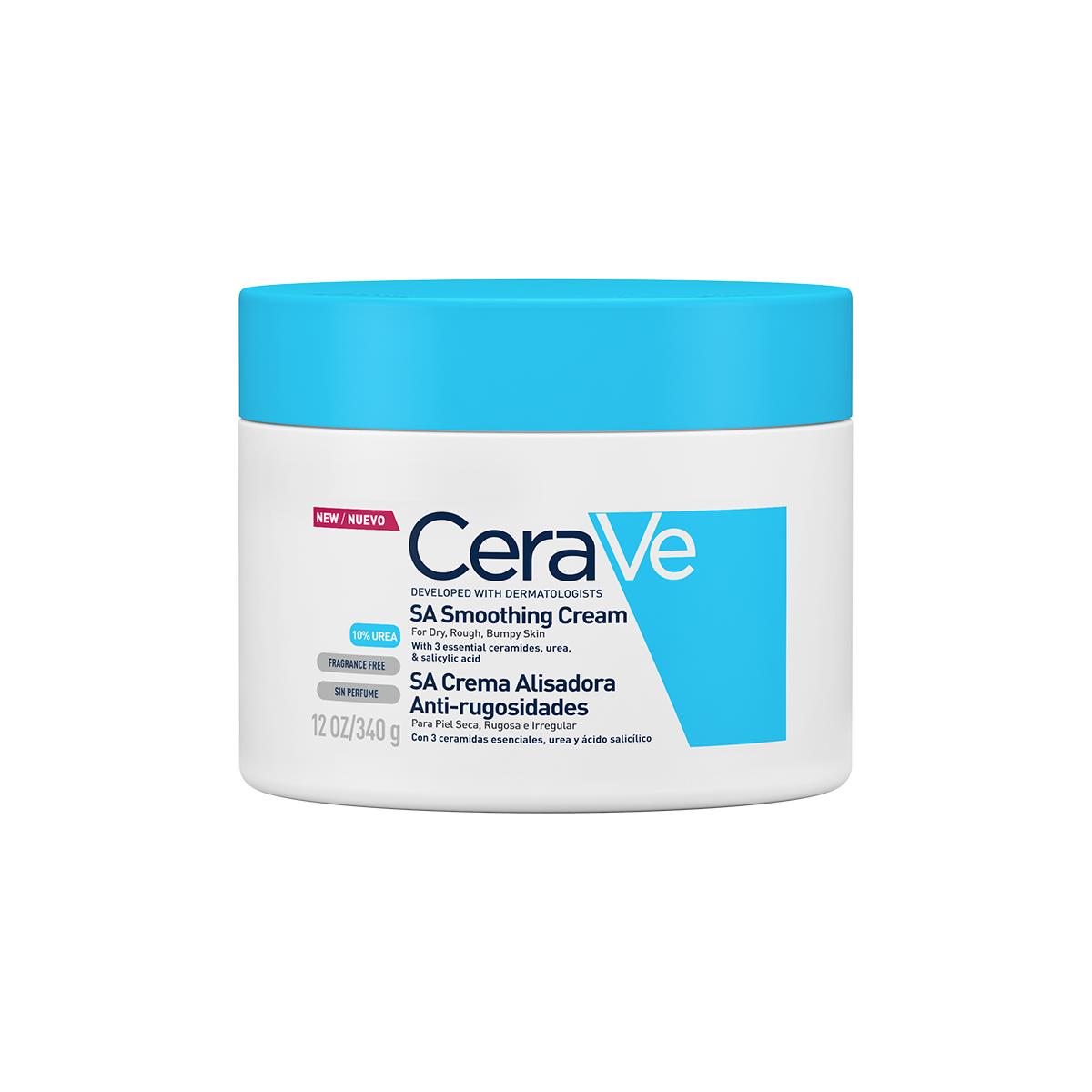 Cerave Crema Alisadora Anti-Rugosidades Smoothing 12Oz/340Ml