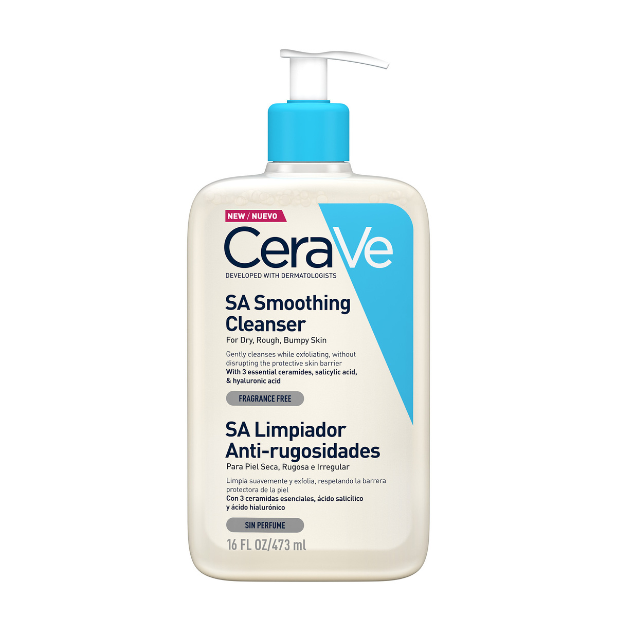 Cerave Sa Limpiador Anti-Rugosidades 473Ml