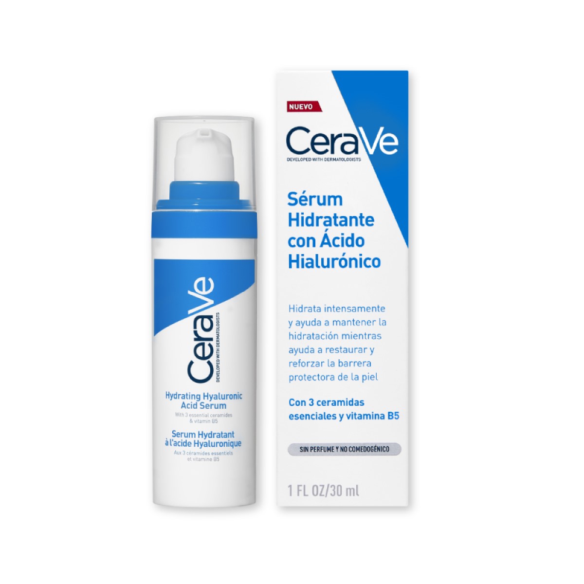 Cerave Sérum Hidratante Con Ácido Hialurónico 30Ml