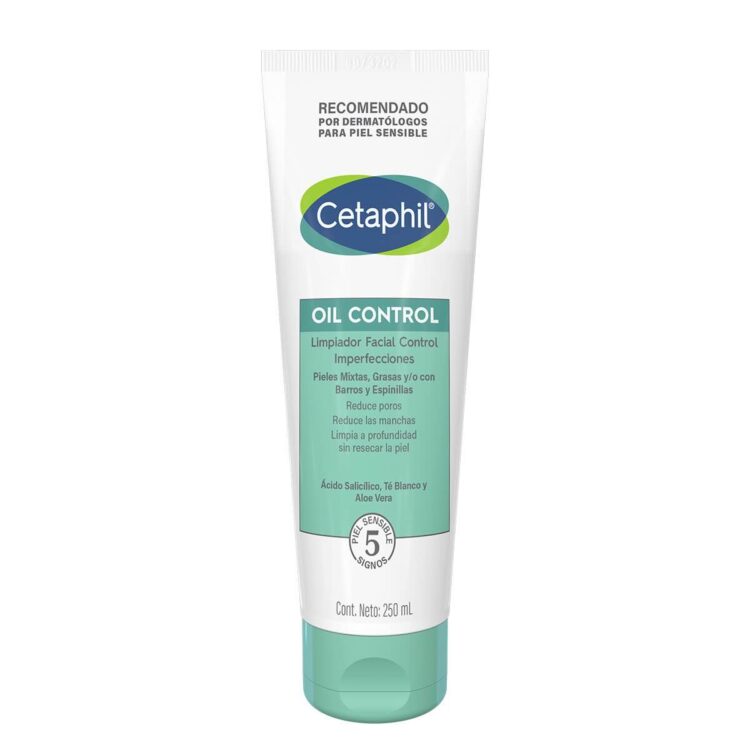 Cetaphil Oil Control Limpiador Facial Control Imperfecciones 250 Ml