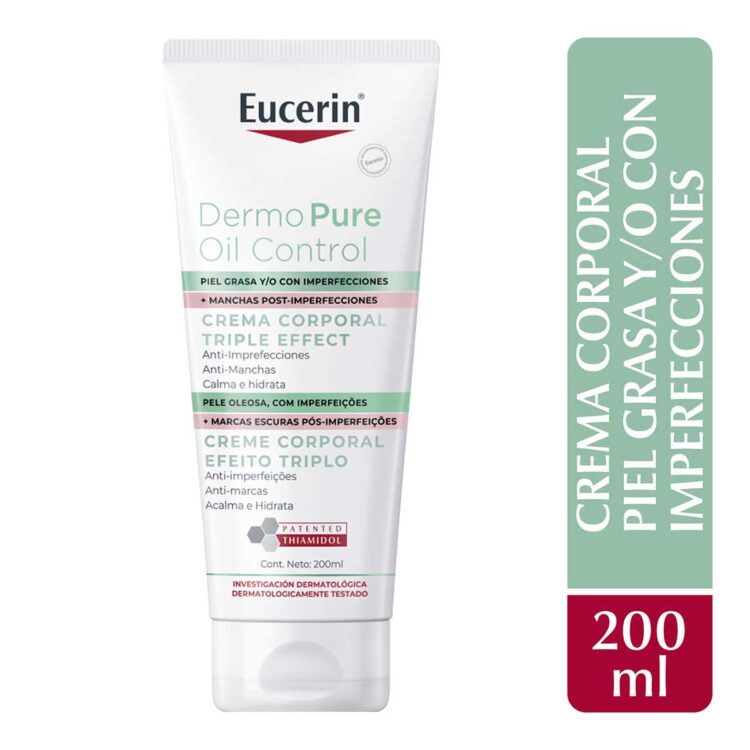 Eucerin Dermopure Triple Effect Crema Corporal 200Ml