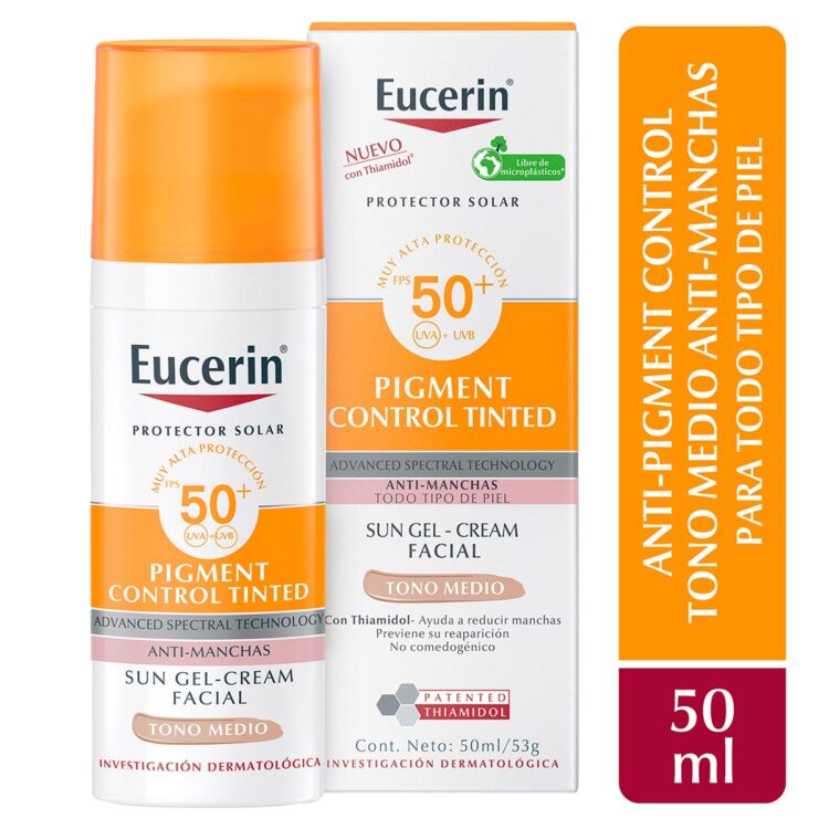 Eucerin Sun Pigment Tinted Medio