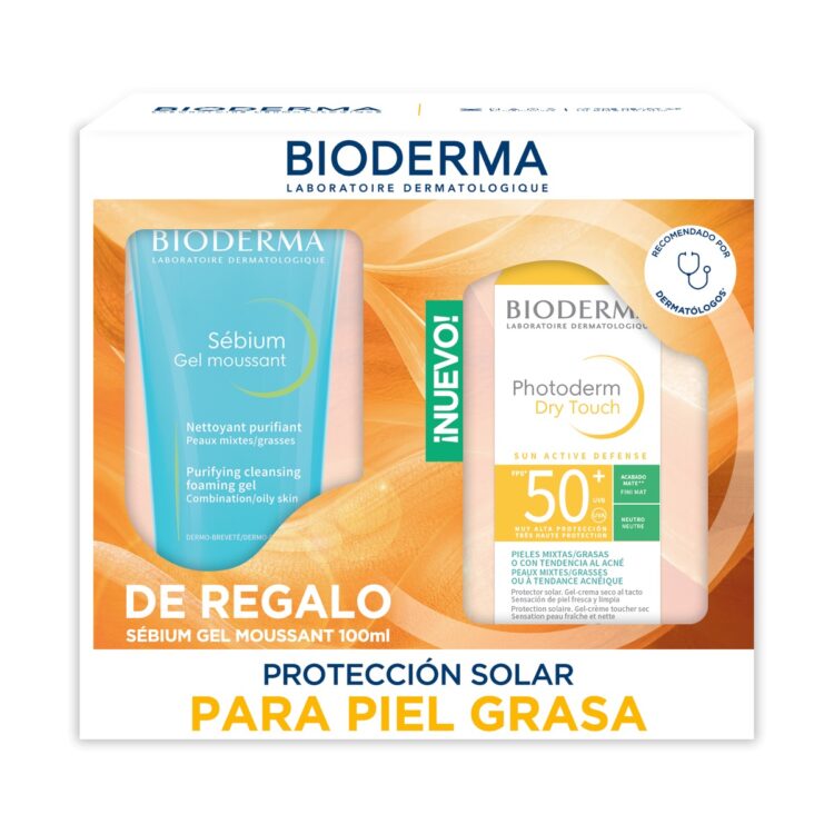 Kit Photoderm Dry Touch Spf 50+ Neutro + Sebium Gel 100Ml Gratis